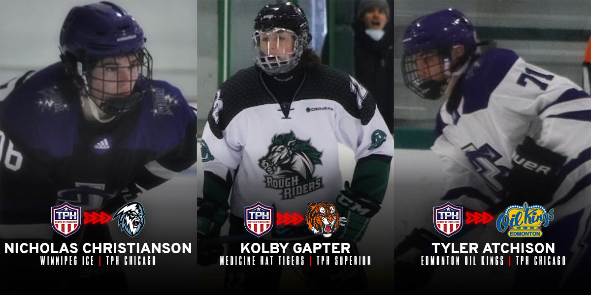 Multiple TPH/Center of Excellence Student-Athletes Get Drafted In The WHL  U.S. Priority Draft - TPH Academy